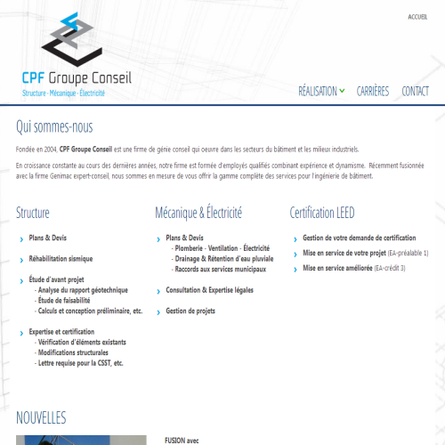 CPF GROUPE CONSEIL INC