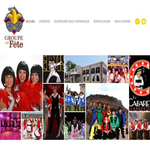 LE GROUPE EN FêTE