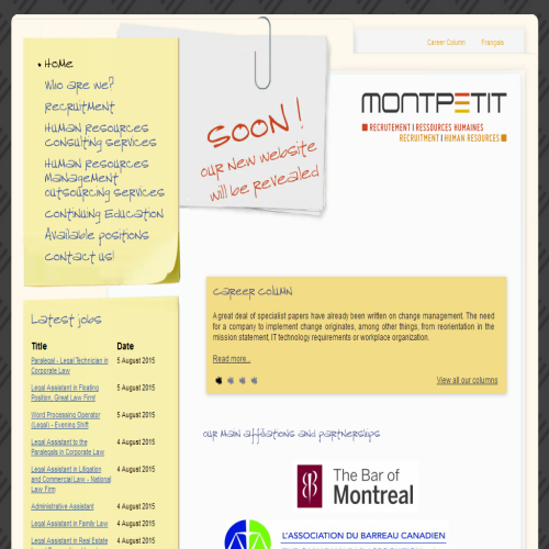 GROUPE MONTPETIT RESSOURCES HUMAINES INC (LE)