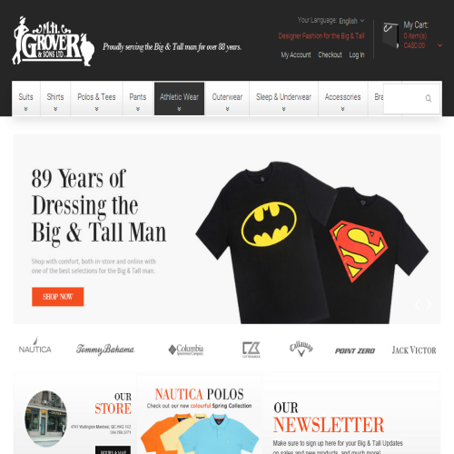 M H GROVER & FILS LTEE M H GROVER & FILS LTEE