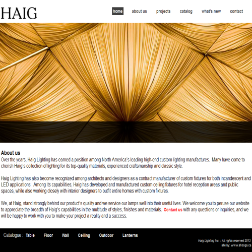 HAIG LIGHTING INC