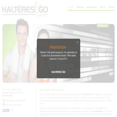 CENTRE DE SANTE ET CONDITIONNEMENT PHYSIQUE HALTERES & CO