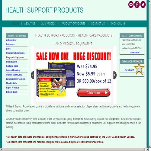 HEALTH SUPPORT PRODUCTS