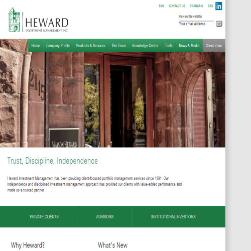 CFG HEWARD INVESTMENT MGMT