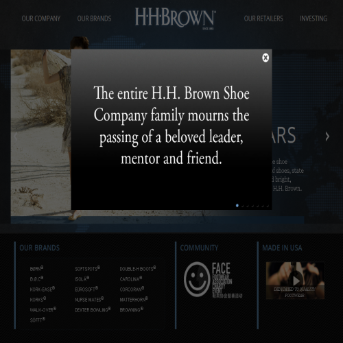 H H BROWN SHOE CO