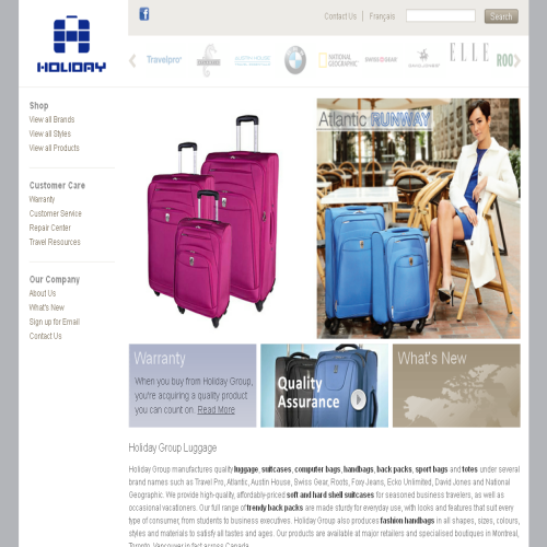 BAGAGES HOLIDAY INC
