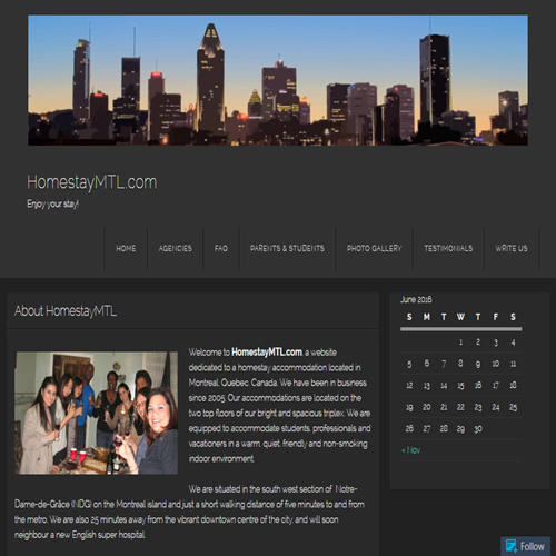 CHARMING HOMESTAY MTL