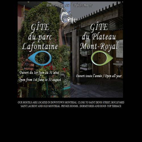 AUBERGE JEUNESSE GITE DU PLATEAU MONT-ROYAL