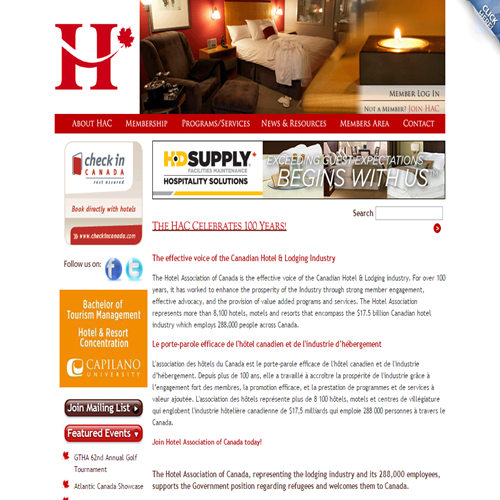 HOTEL ASSOCIATION OF CANADA