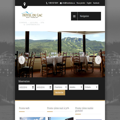 SPA SUR LE LAC - HOTEL DU LAC