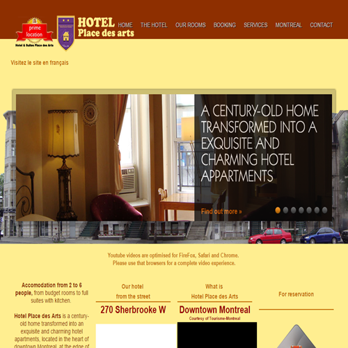 HOTELS & SUITES PLACE DES ARTS