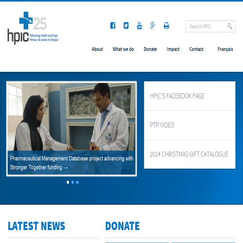 HEALTH PARTNERS INTL OF CANADA