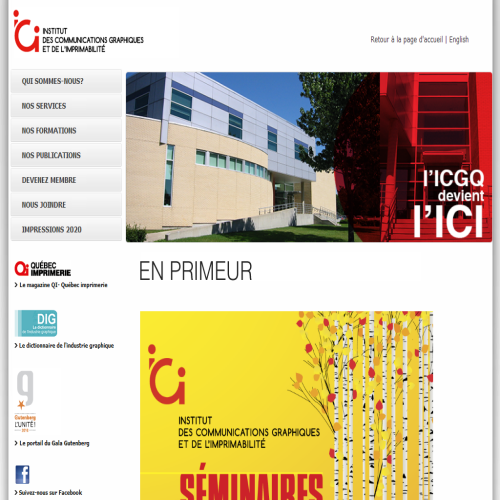 INSTITUT DES COMMUNICATIONS
