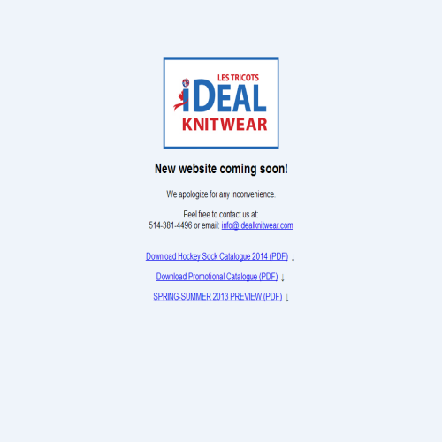 IDEAL KNITWEAR MFG LTD