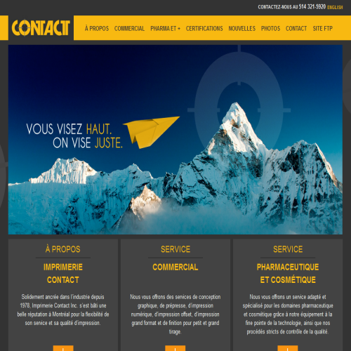 IMPRIMERIE CONTACT INC