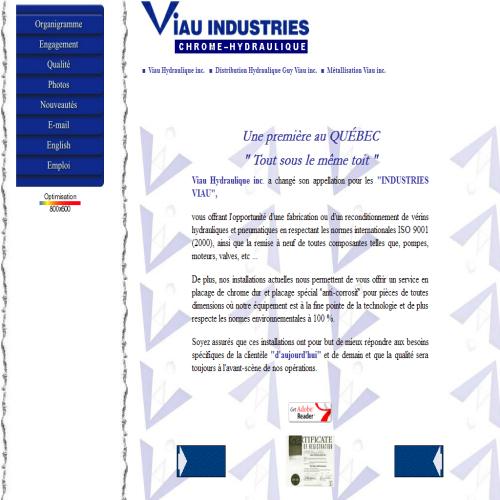 VIAU HYDRAULIQUE INC