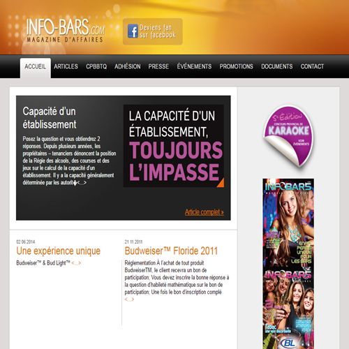 GESTION COMMUNICATION INFO BAR INC GESTION COMMUNICATION INFO BAR INC