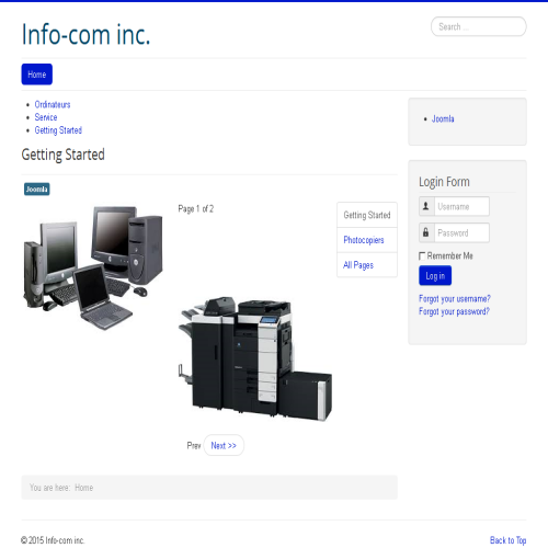 EQUIPEMENT DE BUREAU INFO-COM INC