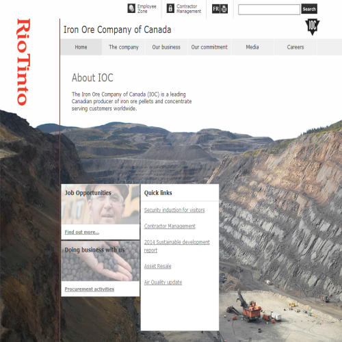 IRON ORE CO OF CANADA