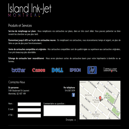 CARTOUCHES RECYCLABLES ISLAND INK-JET CARTOUCHES RECYCLABLES ISLAND INK-JET