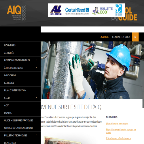 ASSOCIATION D'ISOLATION DU QUEBEC