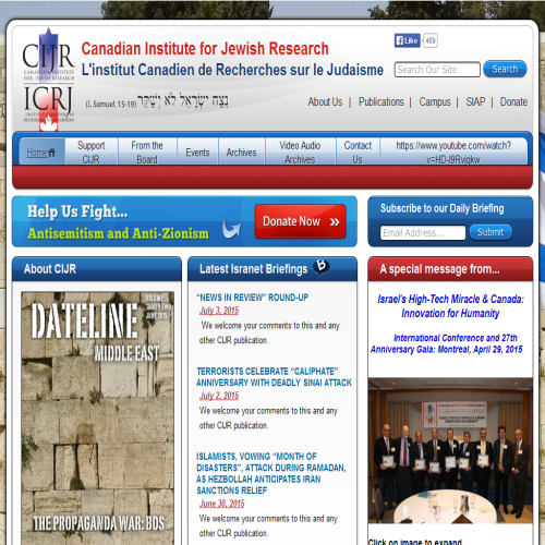 INSTITUT CANADIEN-RECHERCHES