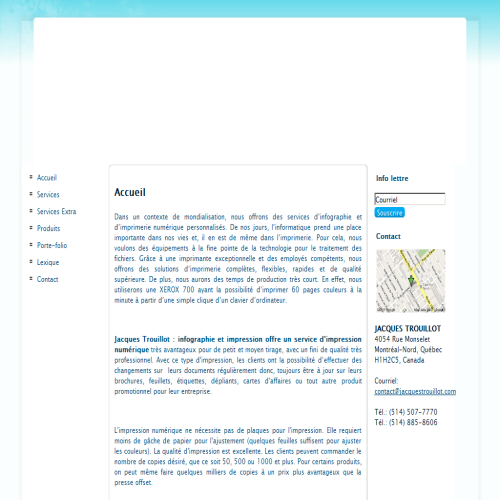 JACQUES TROUILLOT INFOGRAPHIE ET IMPRESSION