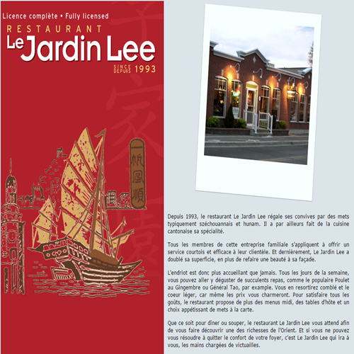 RESTAURANT JARDIN LEE