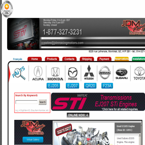 J D M RACING MOTORS