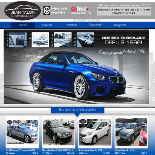 JEAN TALON AUTOMOBILE LTEE