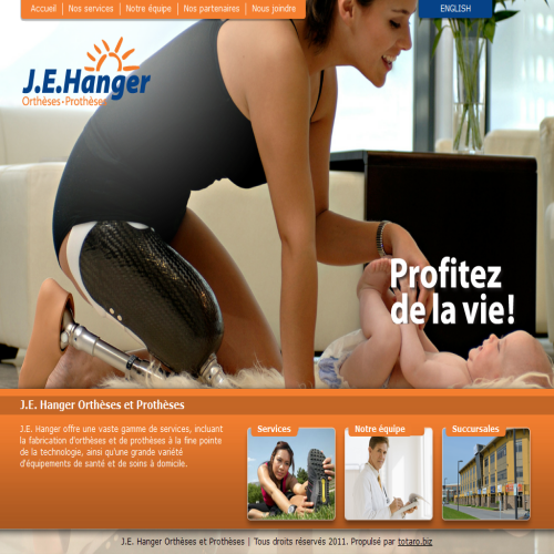 J E HANGER LTD OF MONTREAL