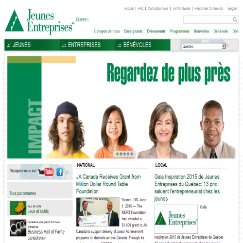 JEUNES ENTREPRISES DU QUEBEC