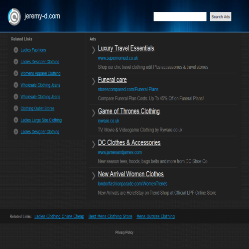 IMPORTATIONS JEREMY D. LTD.