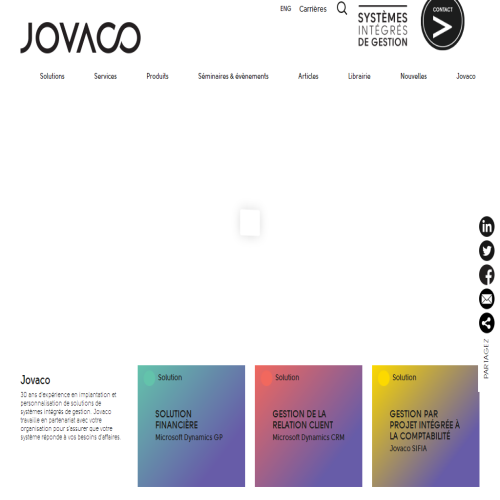 SYSTEMES INFORMATIQUES JOVACO