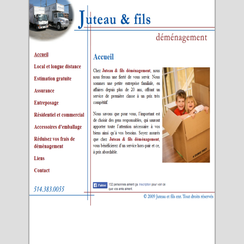 JUTEAU & FILS DEMENAGEMENTS