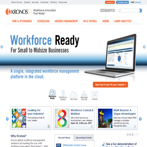 KRONOS LES SYSTEMES-POINTAGE