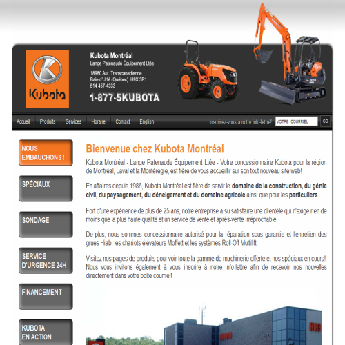 LANGE PATENAUDE EQUIPEMENT LTD