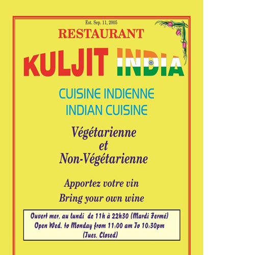 RESTAURANT KULJIT INDIA