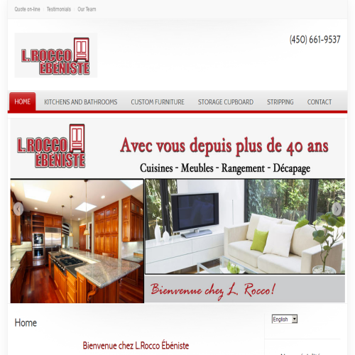 L ROCCO EBENISTE LTEE