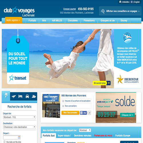 CLUB VOYAGES LACHENAIE