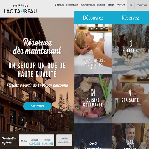 AUBERGE DU LAC TAUREAU