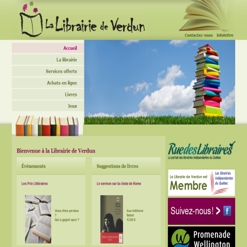 LIBRAIRIE DE VERDUN