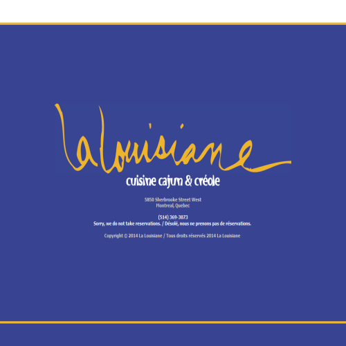 RESTAURANT LA LOUISIANE
