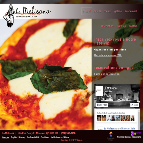 RESTAURANT LA MOLISANA INC