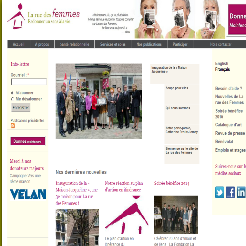 RUE DES FEMMES DE MONTREAL