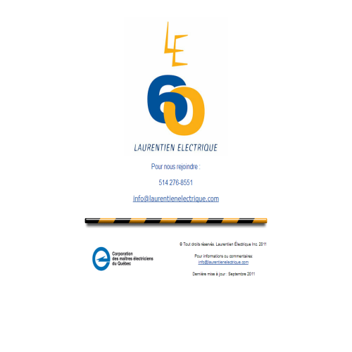 LAURENTIEN ELECTRIQUE INC