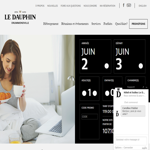 HOTEL ET SUITES LE DAUPHIN