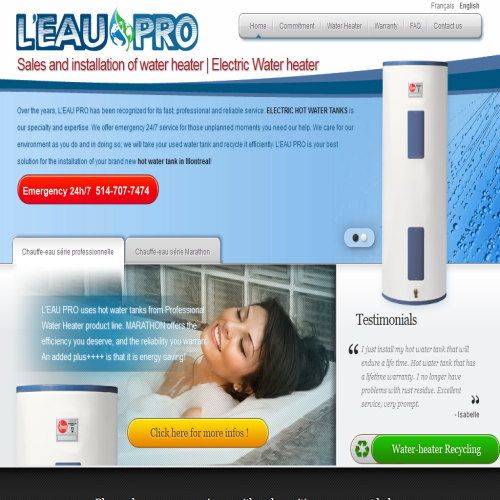CHAUFFE-EAU L'EAU PRO