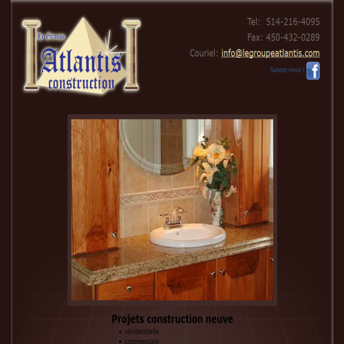 GROUPE ATLANTIS CONSTRUCTION