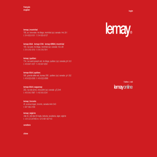 LEMAY & ASSOC ARCHITECTES